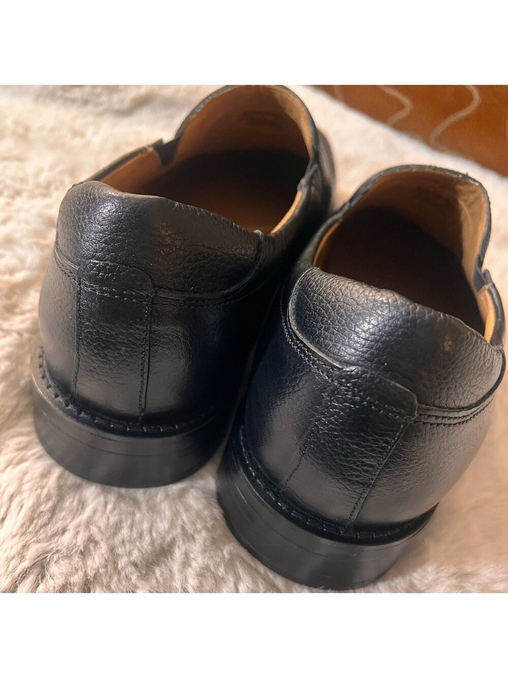 NWOB $89 MSRP Flag LTD. Men’s Monroe Moc Slip-On Dress Shoes – Black - Picture 6 of 6